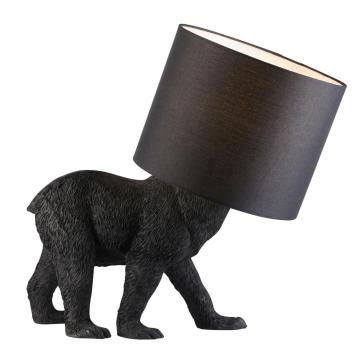 Barrett Bear 1 Table Lamp Black