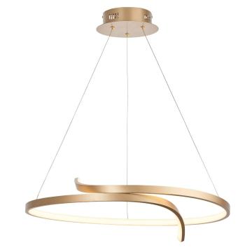 Hodnet Pendant Light in Brushed Gold