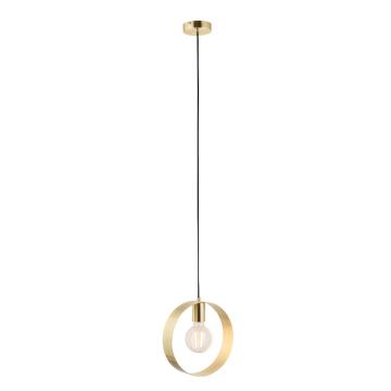 Pentney Single Pendant Light in Brushed Brass