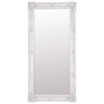 Baines Large Baroque Floor Mirror - Cream