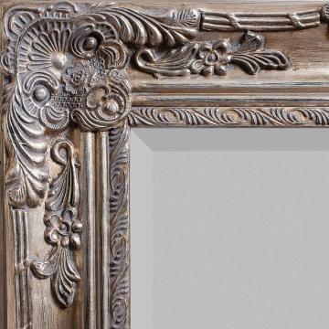 Edward Baroque Full Length Mirror - Silver