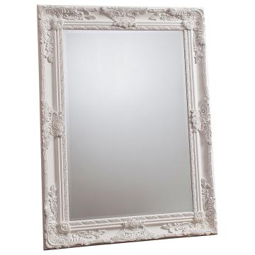 Edward Off White Baroque Wall Mirror