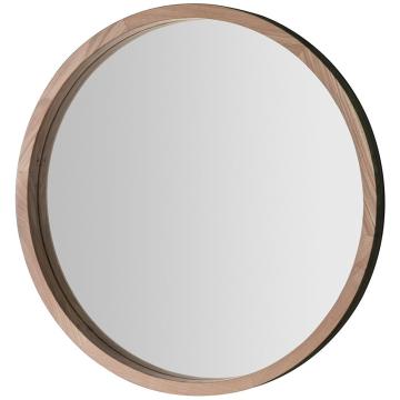 Letch Oak Round Mirror - Small