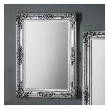Lucy French Style Wall Mirror - Silver