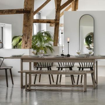 Nordia Extending Dining Table Smoked 200 - 250cm