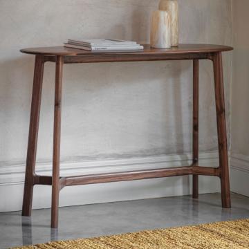 Andover Dark Walnut Console Table