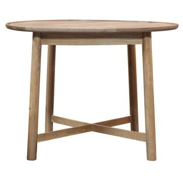 Cleeves Light Oak Round Dining Table