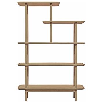 Cleeves Light Oak Open Shelving Unit