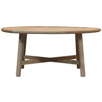 Cleeves Light Oak Round Coffee Table