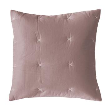 Cordelia Cotton Cushion in Blush