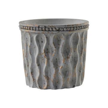 Weave Small Cement Pot
