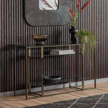 Phillimore Console Table in Bronze