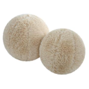 Abide Ball Sheepskin Pillows | Set of 2