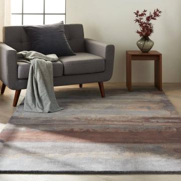 Luster Wash Rug in Slate