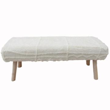 Marve Table Tufted New Zealand Wool Bench