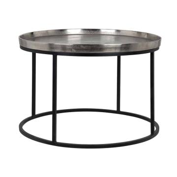 Lyam Black & Silver Coffee Table