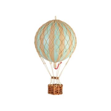 Floating The Skies Small Hot Air Balloon Mint