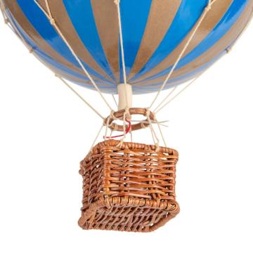 Travel Light Hot Air Balloon Medium, Gold Blue