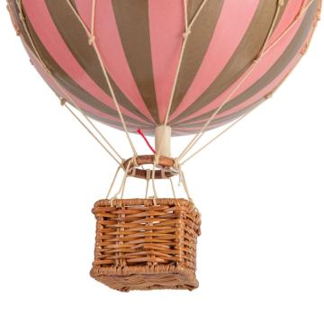 Travel Light Hot Air Balloon Medium, Gold Pink