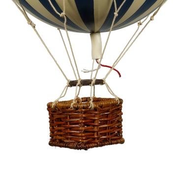 Travels Light Hot Air Balloon Medium, Navy Blue/Ivory