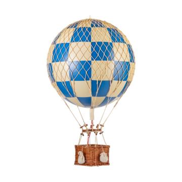 Royal Aero Large Hot Air Balloon Check Blue
