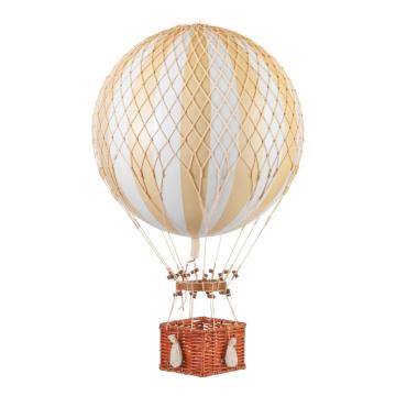 Jules Verne Extra Large Hot Air Balloon White