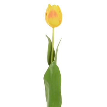 Artificial Tulip Yellow Height 53cm