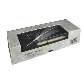 Authentic Models Feather Pen Set