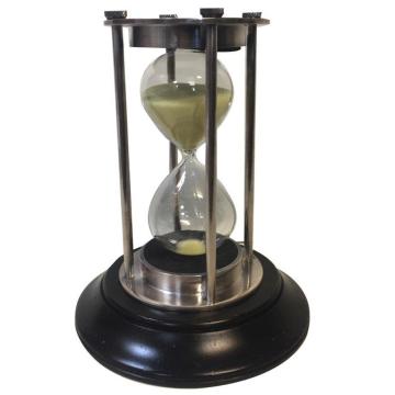 Silver 30 Minute Hourglass Timer