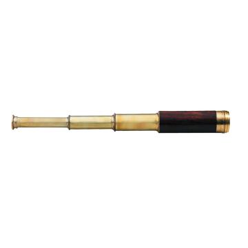 Authentic Models Officer's Rosewood and brass Spyglass