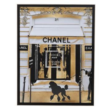 Chanel Doorway Framed Print