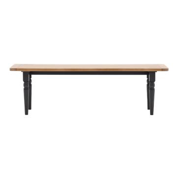 Eastfield Dining Bench in Meteor