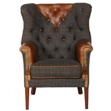 Kensington Armchair in Harris Tweed