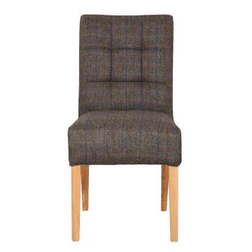 Colin Dining Chair in Harris Tweed