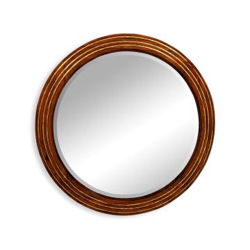 Circular stepped surround mirror (Small plain glass)