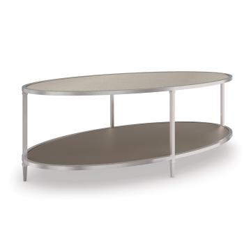 Shimmer Oval Coffee Table