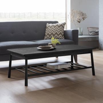 Coffee Table Nordic in Black Oak