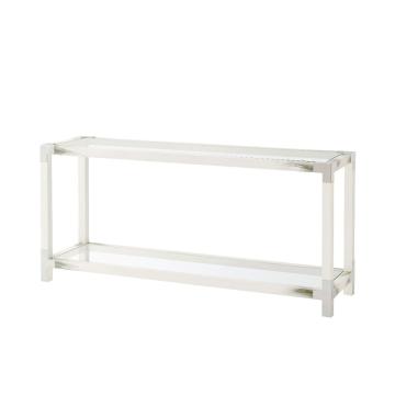 Cutting Edge Console Table in White