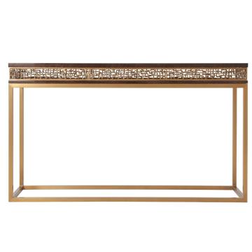 Frenzy Console Table in Eucalyptus