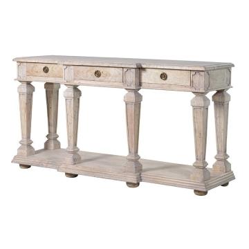 Pavilion Chic Console Table with 3 Drawers Norwich