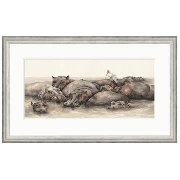 Anyone Seen The Soap? by Dominique Salm - Limited Edition Framed Print