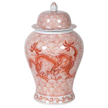 Chinese Jar with Dragon