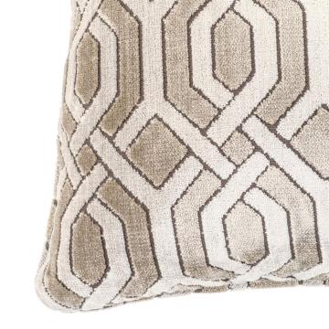 Eichholtz Cushion Trellis Pattern in Velvet