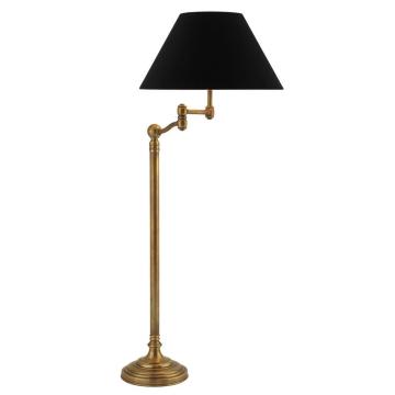 Regis Floor Lamp in Vintage Brass