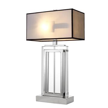 Eichholtz Table Lamp Arlington Crystal Rectangular 