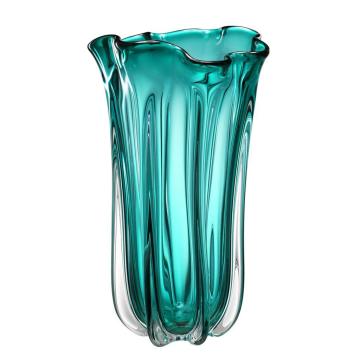 Eichholtz Vase Vagabond in Green Glass