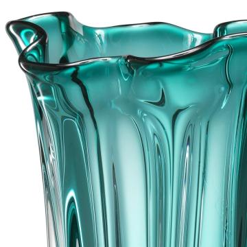 Eichholtz Vase Vagabond in Green Glass