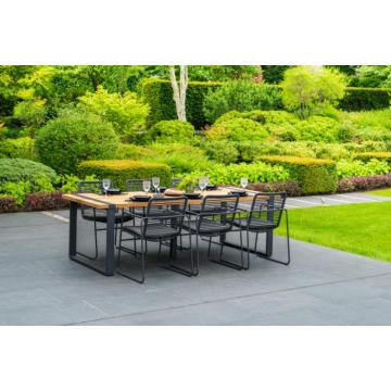Elba 6 Seat Outdoor Dining Set with Alto 240cm Table
