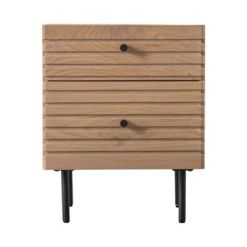 Nagoya 2 Drawer Bedside Table