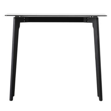 Illinois Smoke Glass Console Table